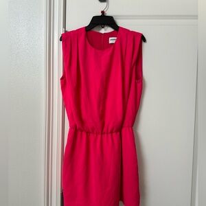 Amanda Uprichard Hot pink romper dress
